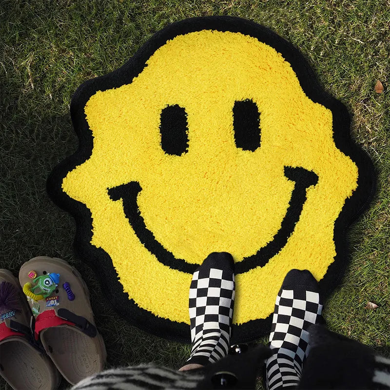 Goodinary® Smiley Face Rug