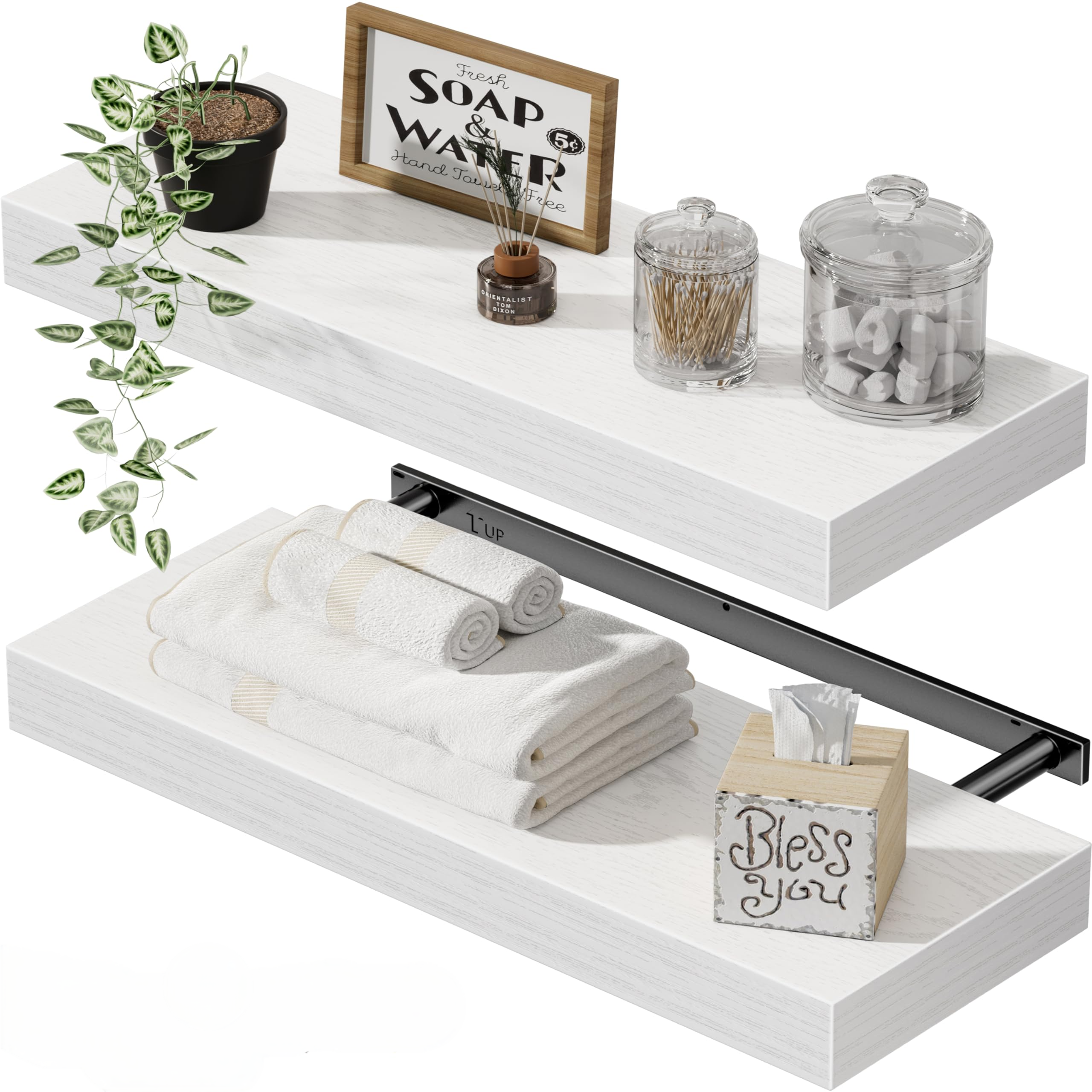 Goodinary® Wooden Floating Shelf
