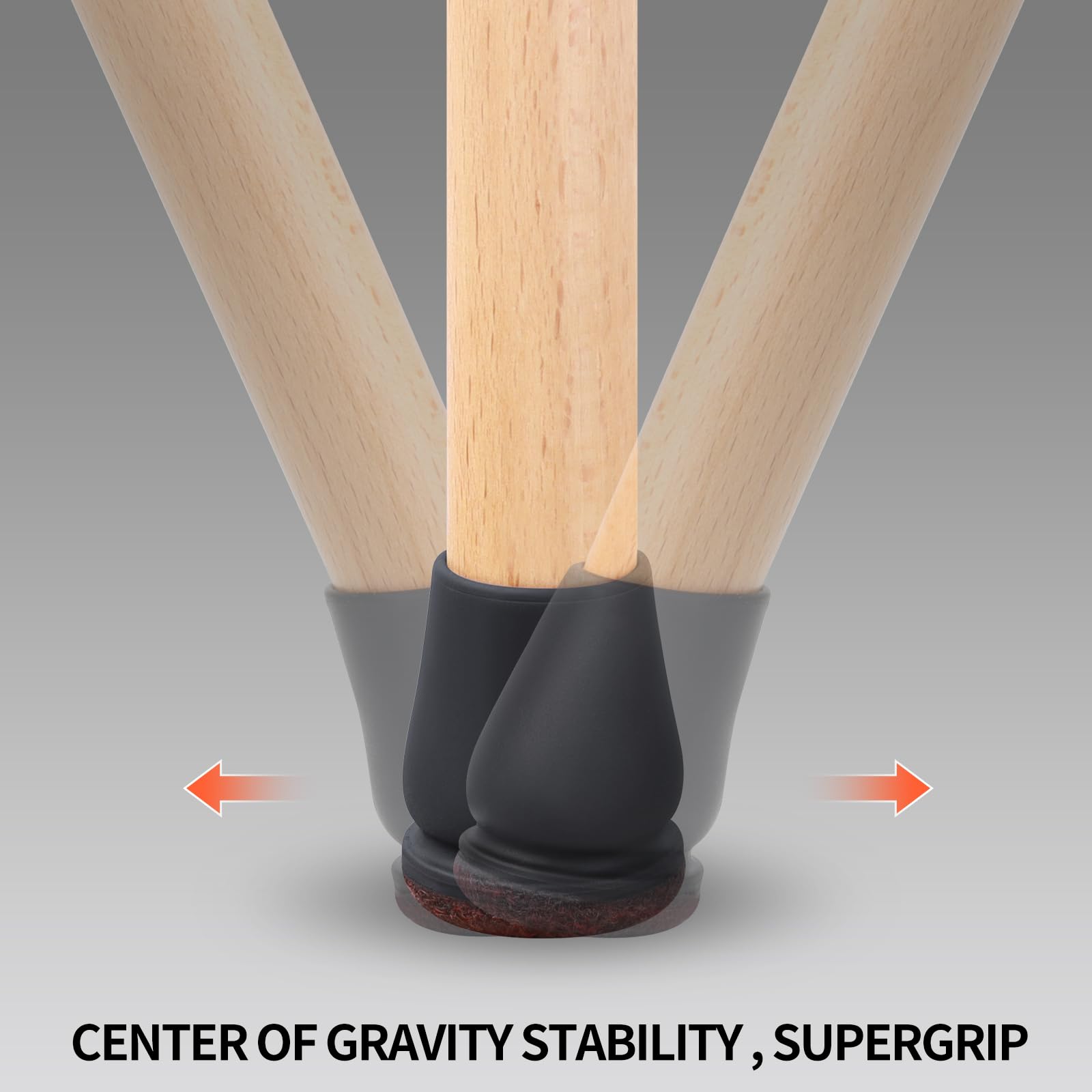 Goodinary® Chair Leg Protectors (8 Pcs)