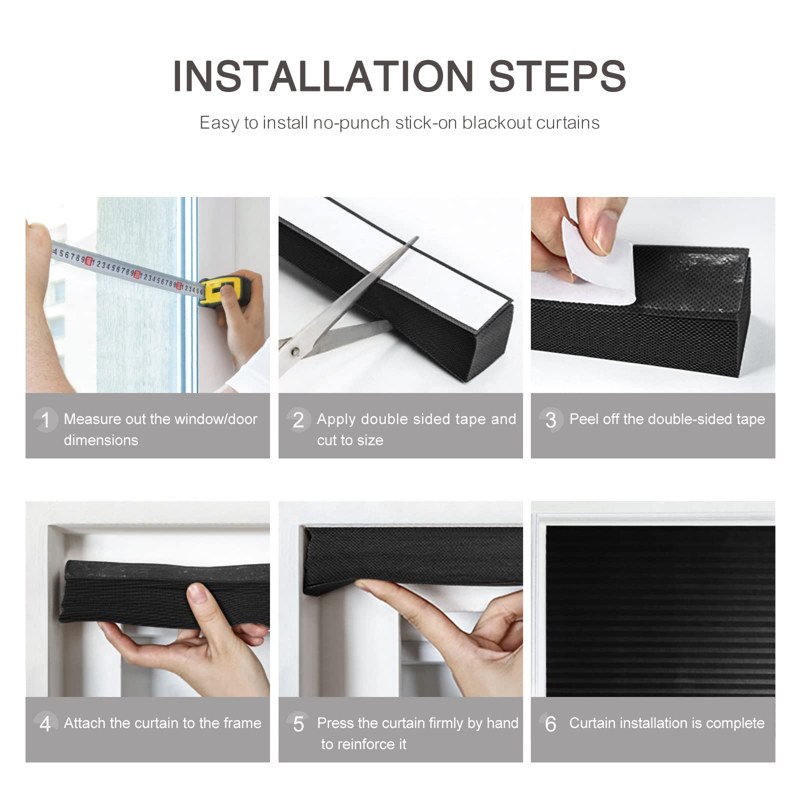 Goodinary® Stick On Blinds