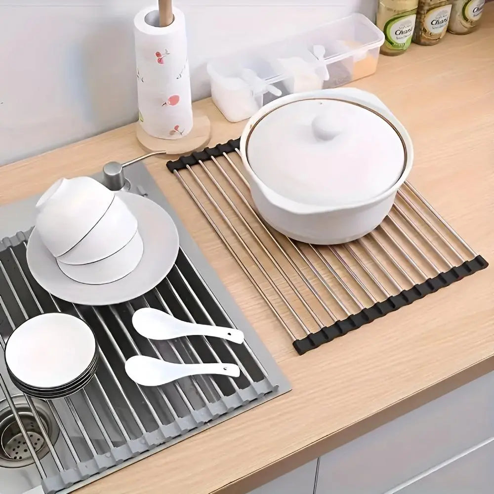 Goodinary® Over The Sink Dish Drying Rack Goodinary