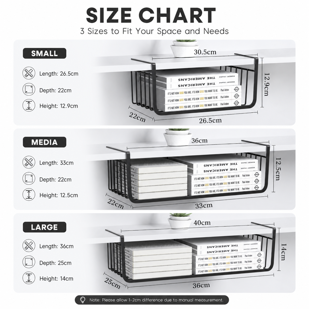 Goodinary® Hanging Storage Basket