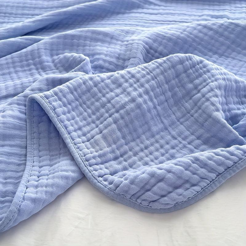 Goodinary® Lightweight Cotton Muslin Throw Blanket