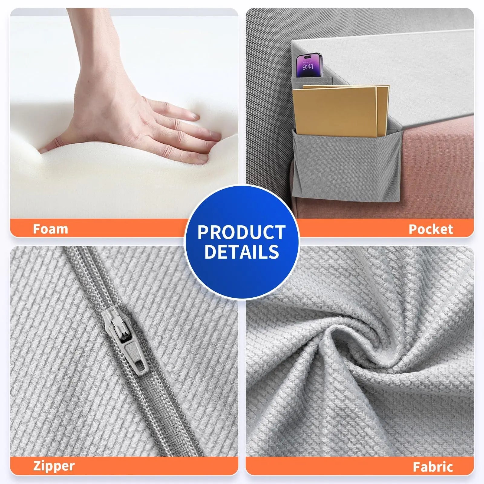 Goodinary® Mattress Gap Pillow Goodinary