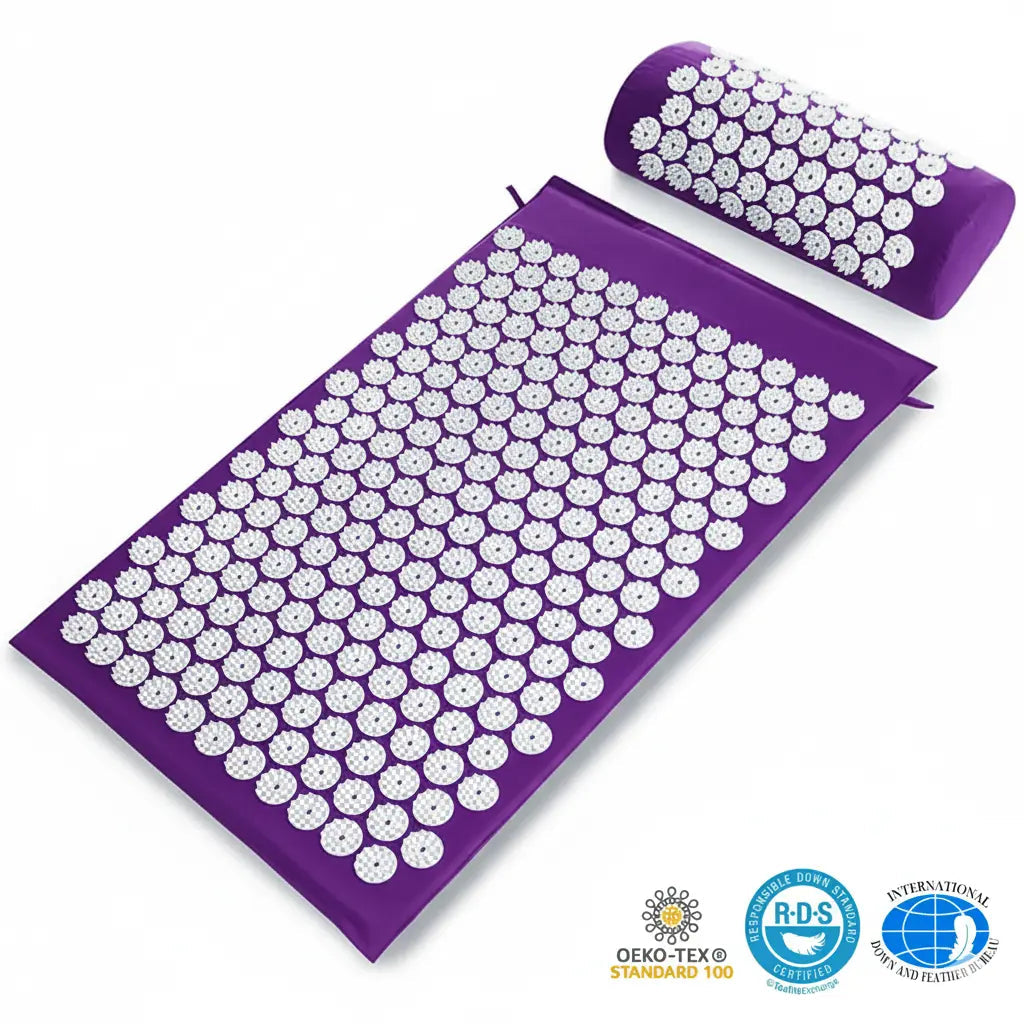 Slumblr® Acupressure Relaxation Mat and Pillow Set Slumblr