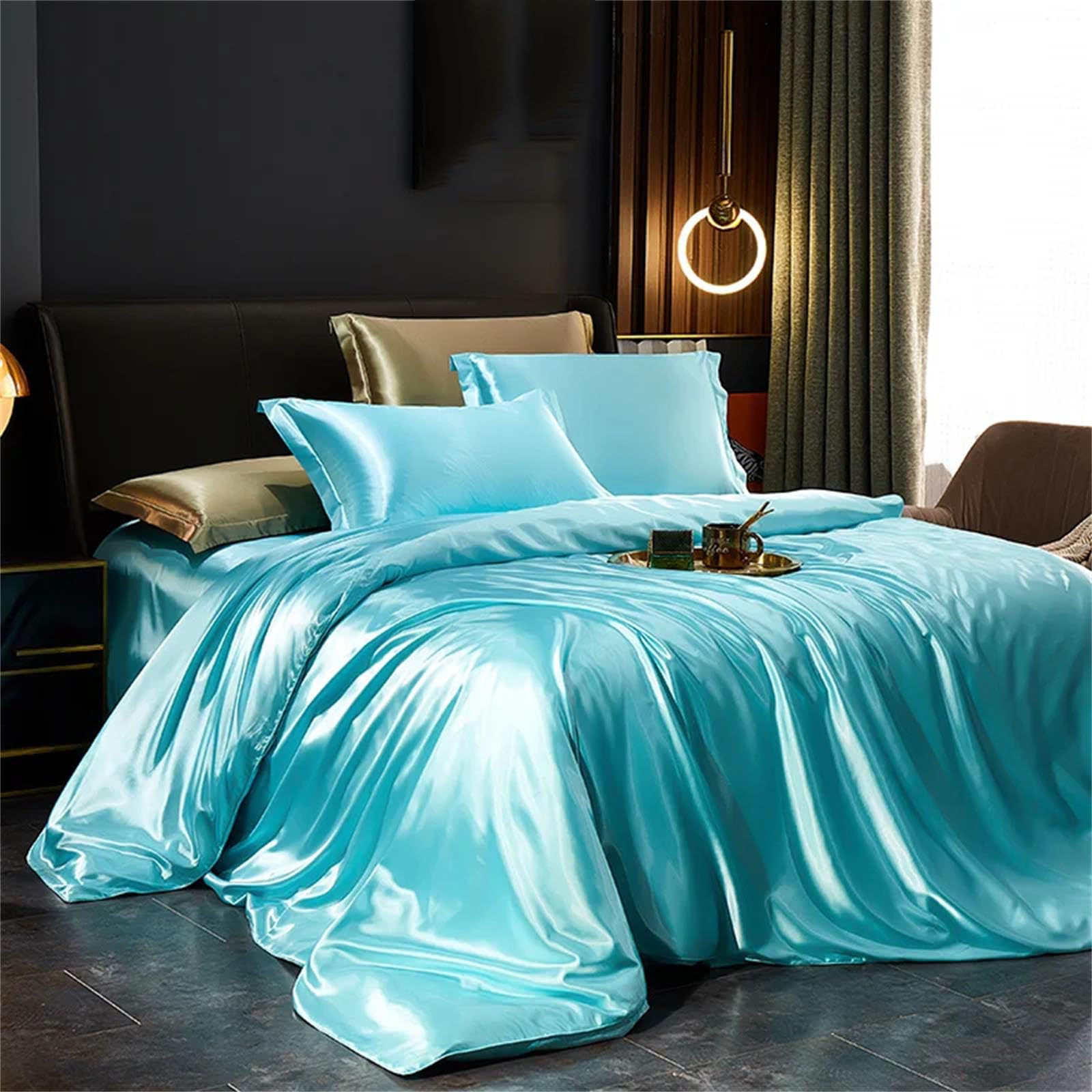 Goodinary® Mulberry Silk Bedding Set with Duvet Sheet Pillowcases