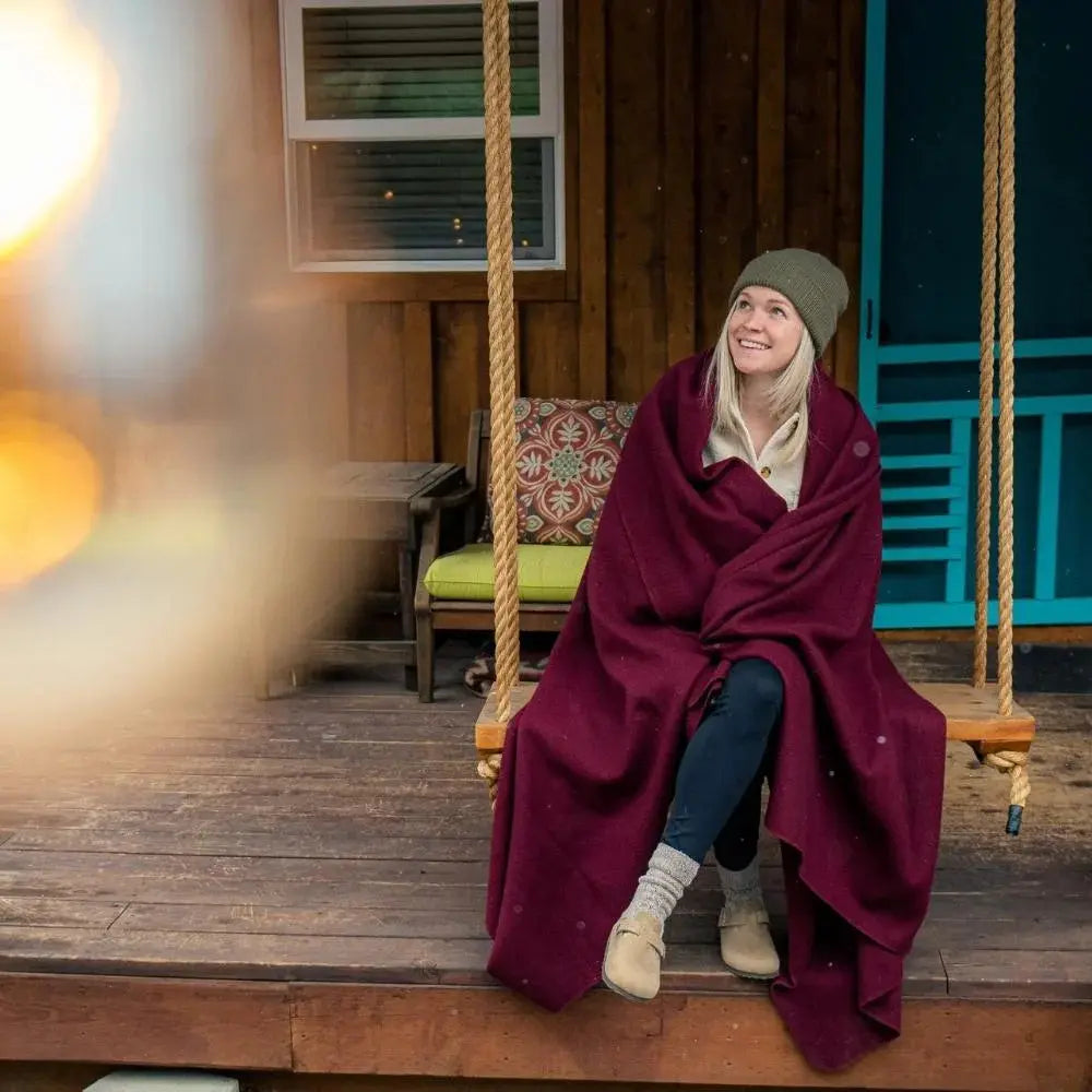 Slumblr® Winter Wool Outdoor Blanket