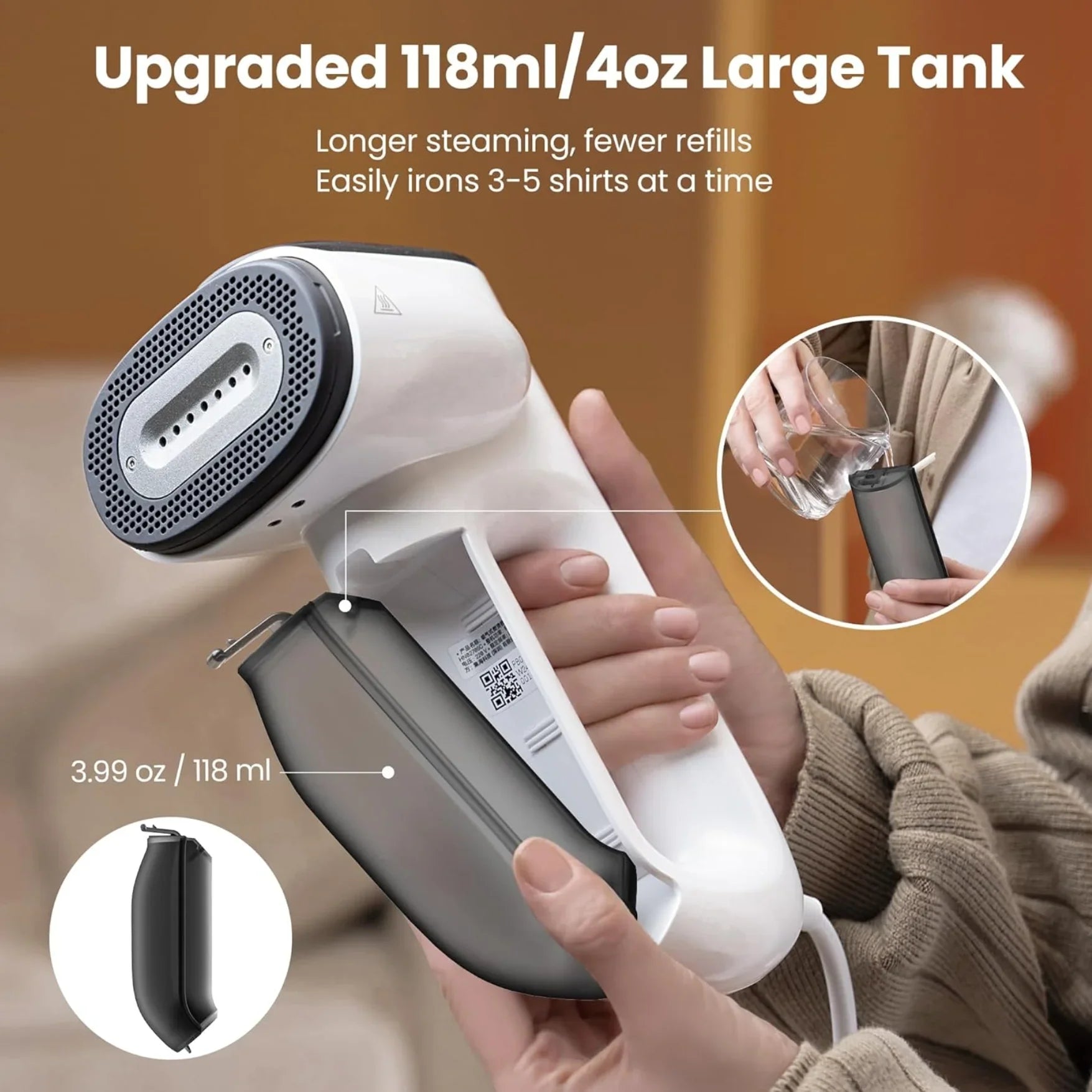 Goodinary® Magic 1 Vacuum Steamer for Clothes