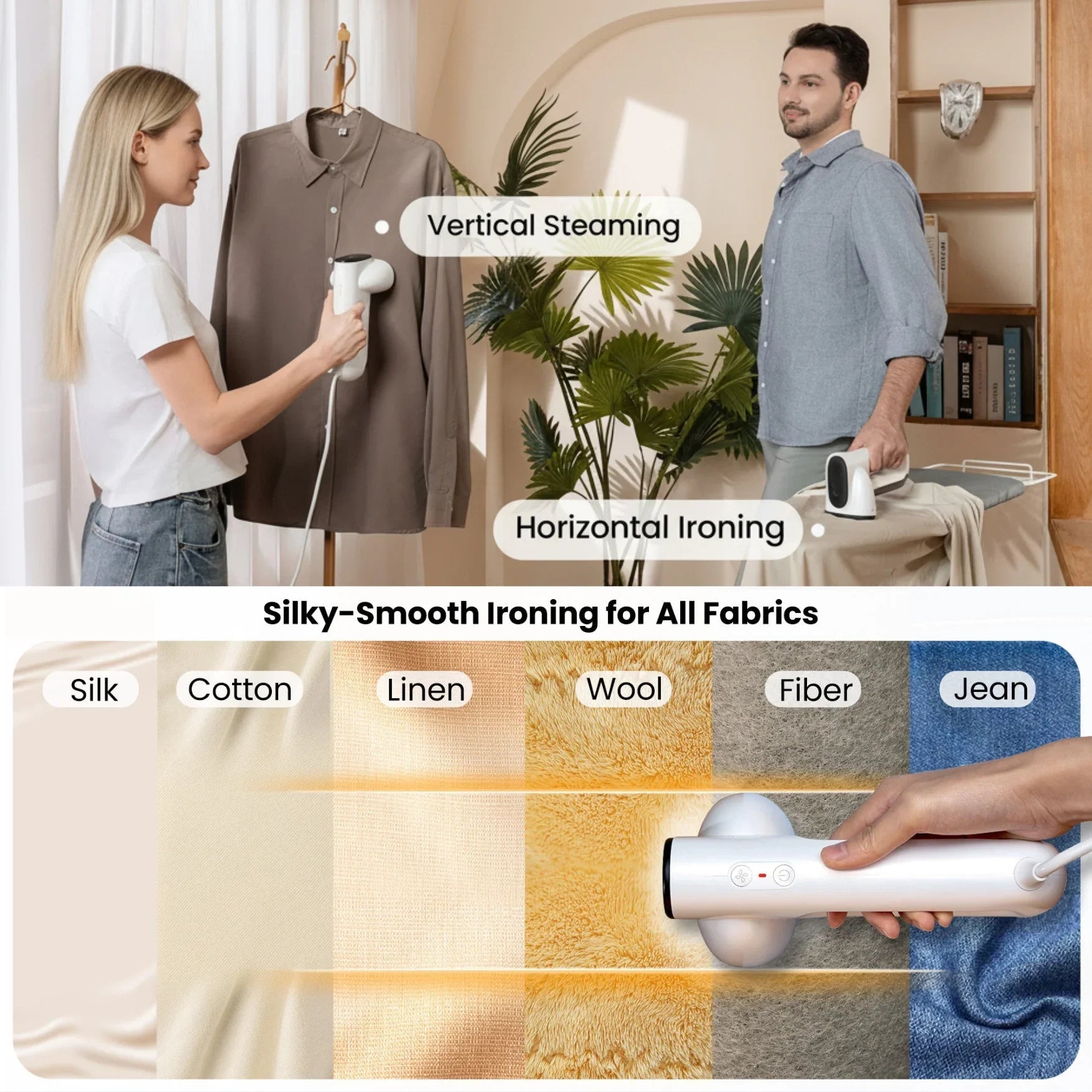 Goodinary® Magic 1 Vacuum Steamer for Clothes